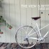 Buena Vista Frame: Pearl White w/ Portofino Green panel