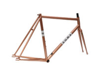 Soma Rush frame and fork in Satin Copper