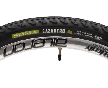 Soma Cazadero tubeless K tire black/black 700x50c 