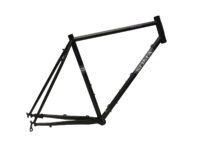 soma double cross bike frame in matte black